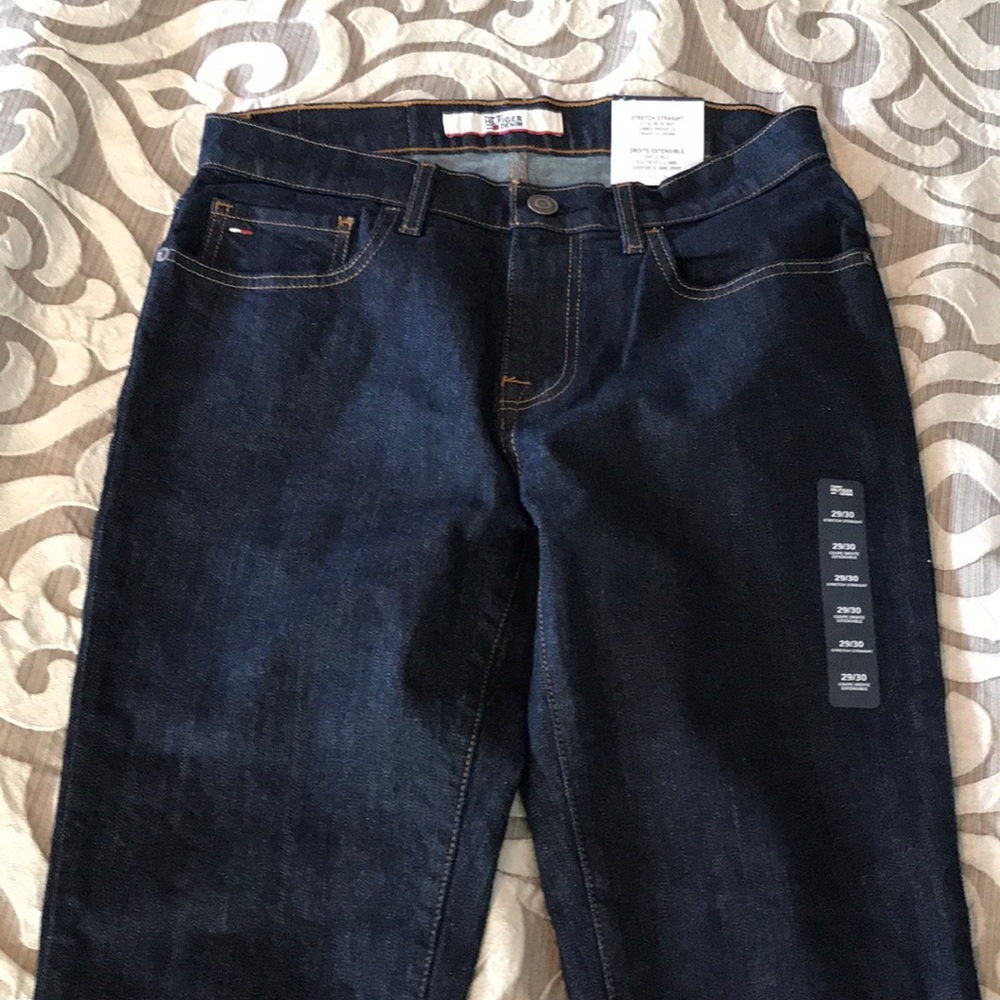 Tommy Hilfiger men’s stretch straight jeans